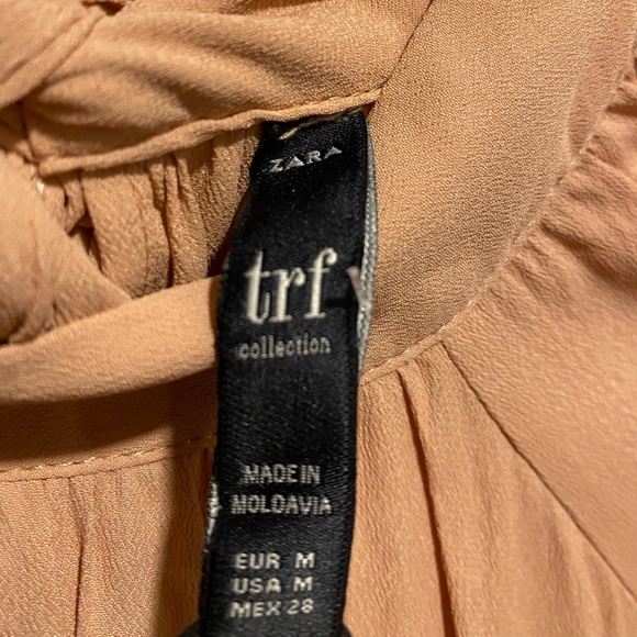Blush Pink Zara TRF Collection Dress NWT - Picture 3 of 4